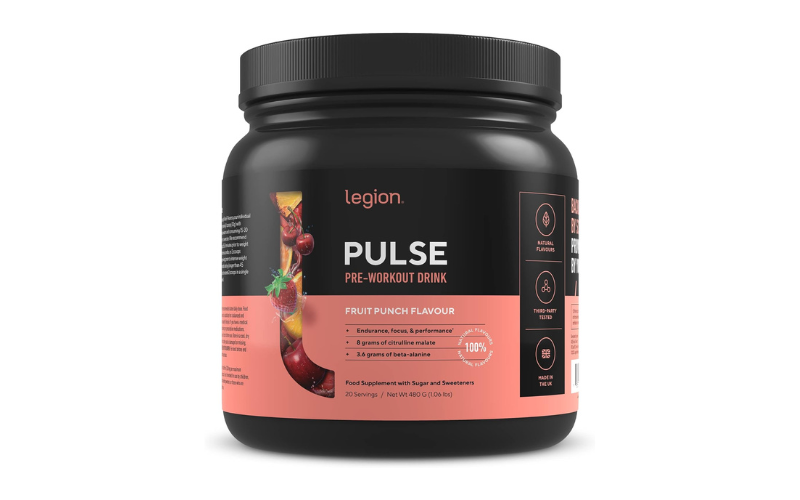 clean preworkout: legion pulse