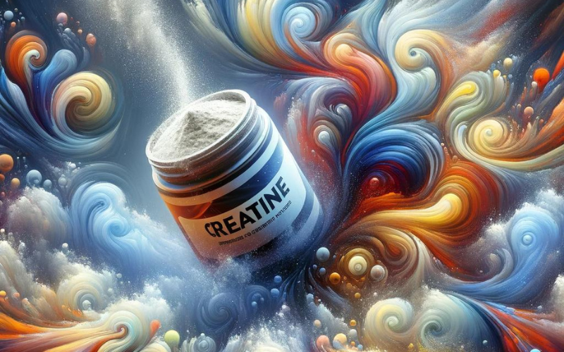 micronized creatine: art